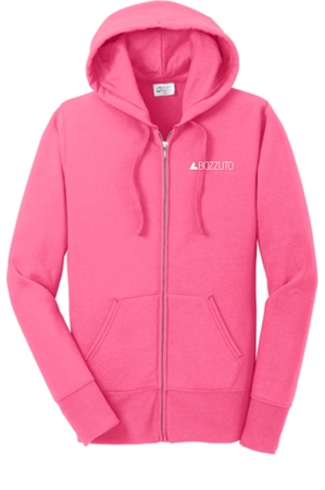 Port & Company® Ladies Core Fleece Full-Zip Hooded Sweatshirt 